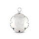 Hanger van Crystal Glass 13mm Crystal-silver